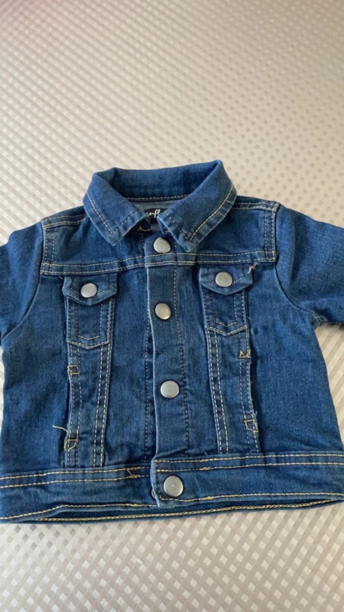 Veste en jean 6 mois - photo numéro 2