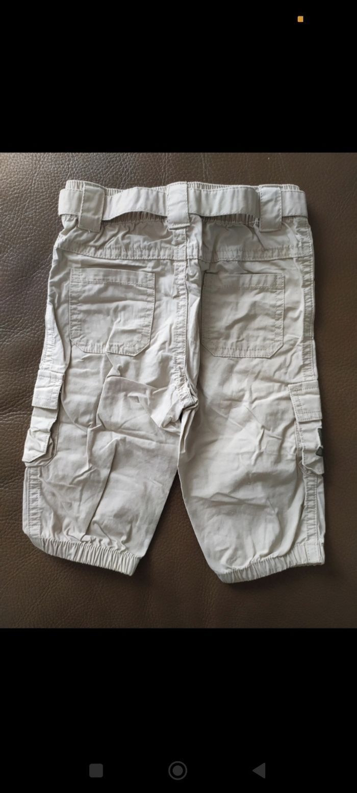 Pantalon toile 6 mois - photo numéro 2