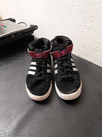 Baskets à lacets et à scratchs homme 39