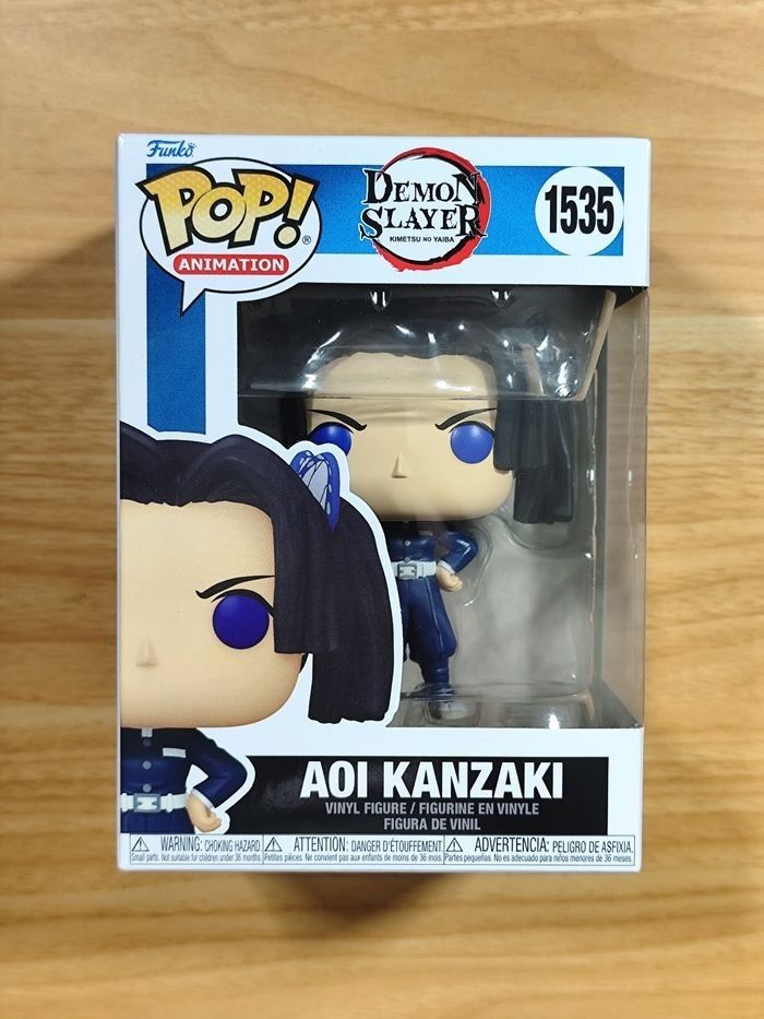 Lot De 2 Funko Pop! Demon Slayer - Tanjiro 1403 & Aoi Kanzaki 1535 - photo numéro 6