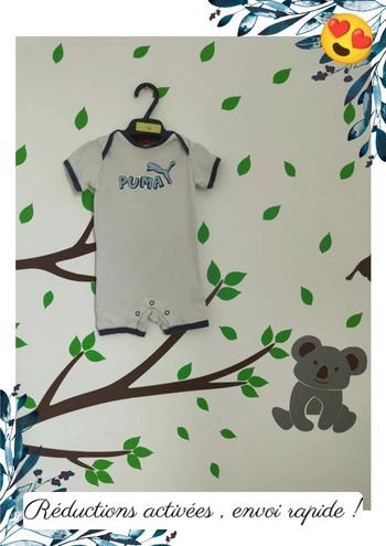 Barboteuse Puma 3 mois