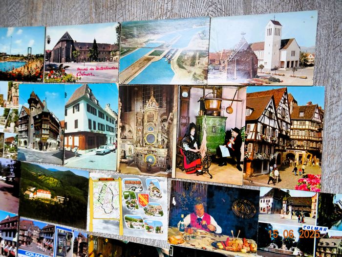 lot de cartes postale Alsace Colmar et Vosges année 70 - photo numéro 4