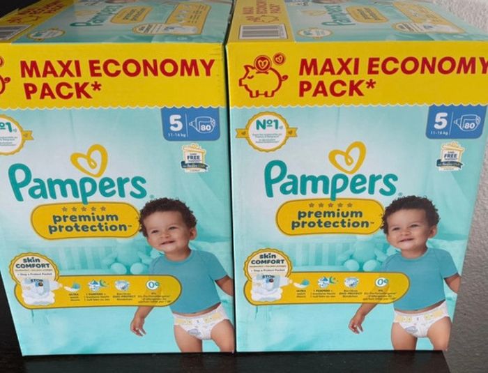 Couches pamper premium taille 5