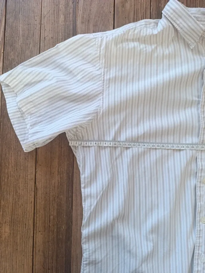 Chemise a rayures manches courtes Levi's Strauss & co taille M - photo numéro 8