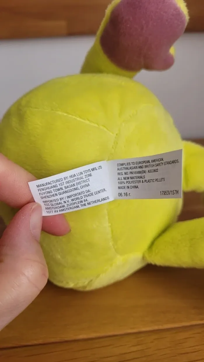 🍐Doudou poire 20 cm - photo numéro 4