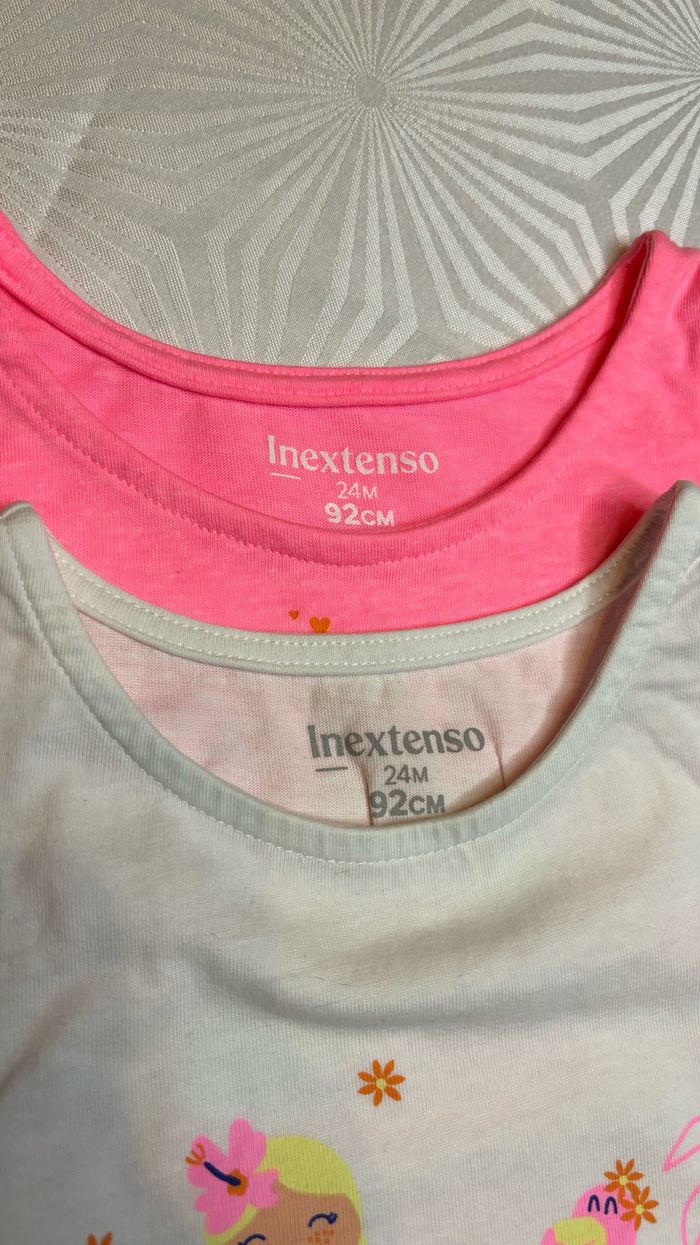 Lot de 2 débardeurs fille 24 mois - 92 cm - photo numéro 4