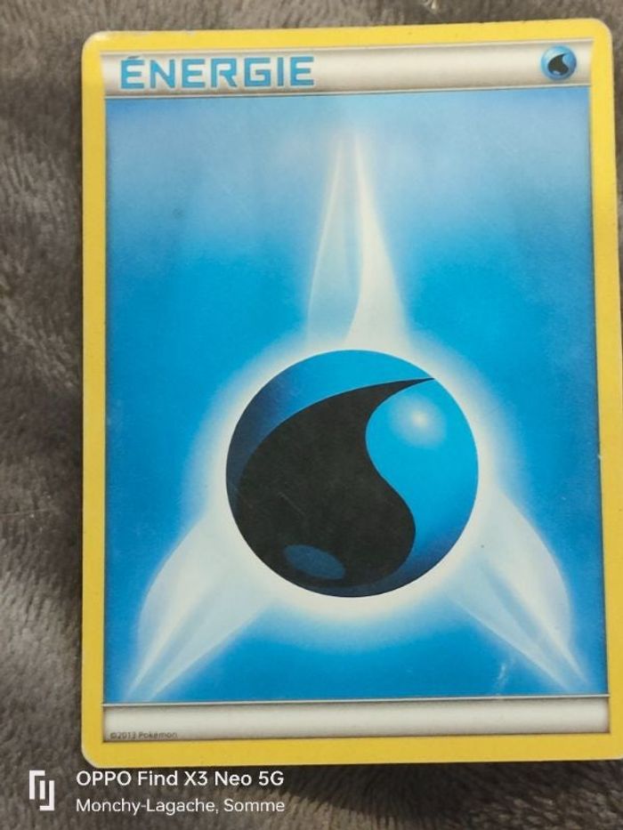 Carte Pokémon Energie 2013 0€22 -50% dès 2 achetés