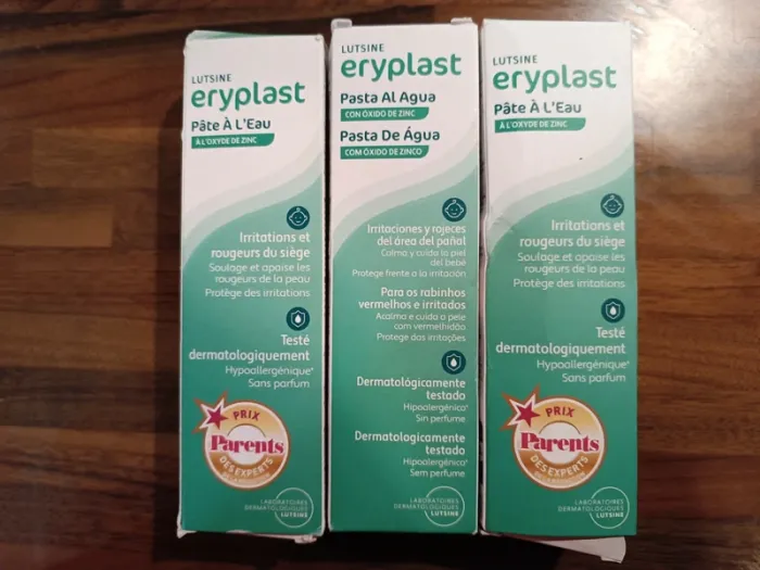 Lot de 3 tubes Eryplast lustine 75g - neuf - photo numéro 2
