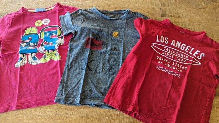 Lot de 3 tees shirts manches courtes