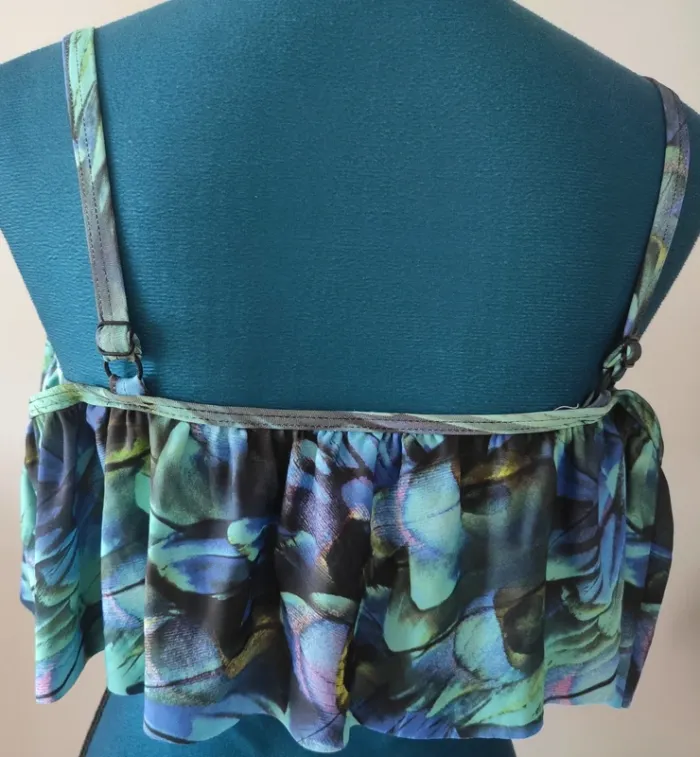 Haut de maillot lacet paon - Drop qui sent bon le soleil - photo numéro 5