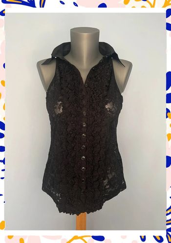 Élégance et féminité avec cette chemise sans manches - Anne Fontaine 🖤