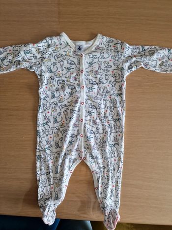 Pyjama mixte petit bateau chat 🐱