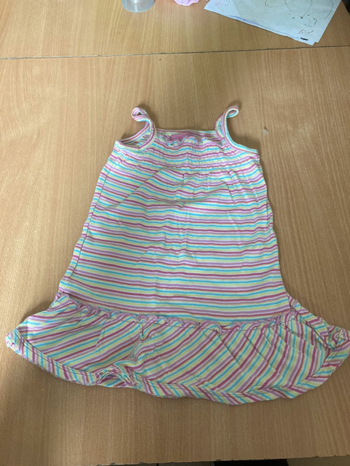 Rose +culotte taille 12mois neuve - photo numéro 2