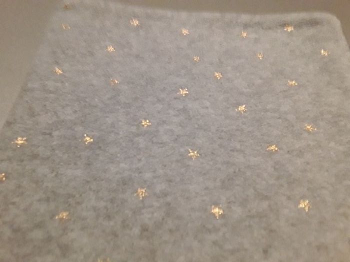 Écharpe tube "étoiles dorées"