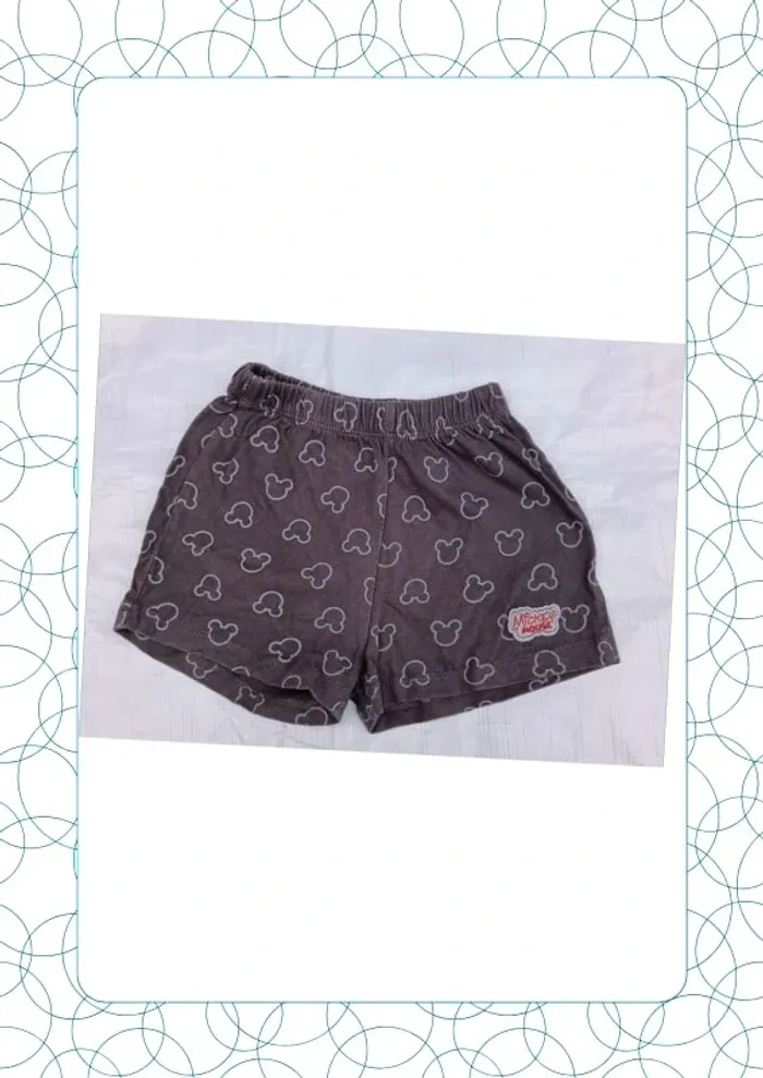Short 12 mois Disney baby
