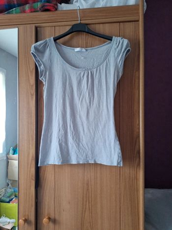 Tee shirt gris promod