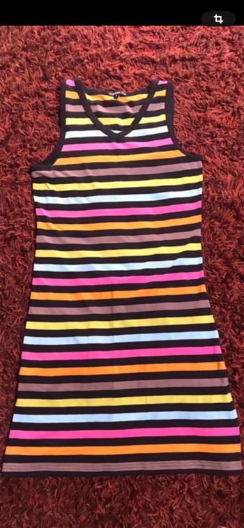 Robe à rayures
