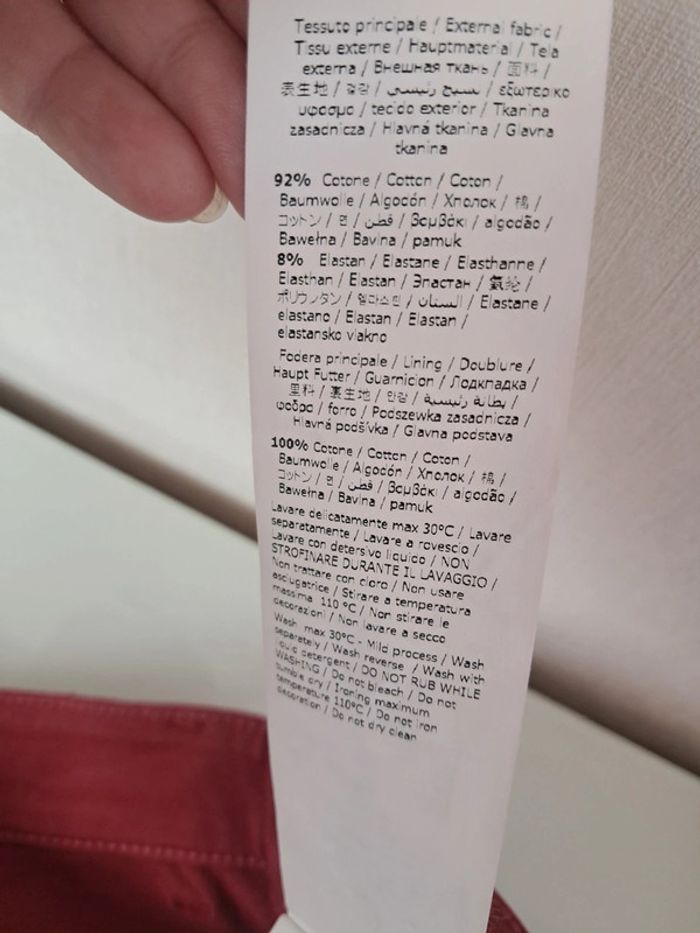 Liu Jo jean bordeau T.34/36 neuf - photo numéro 15