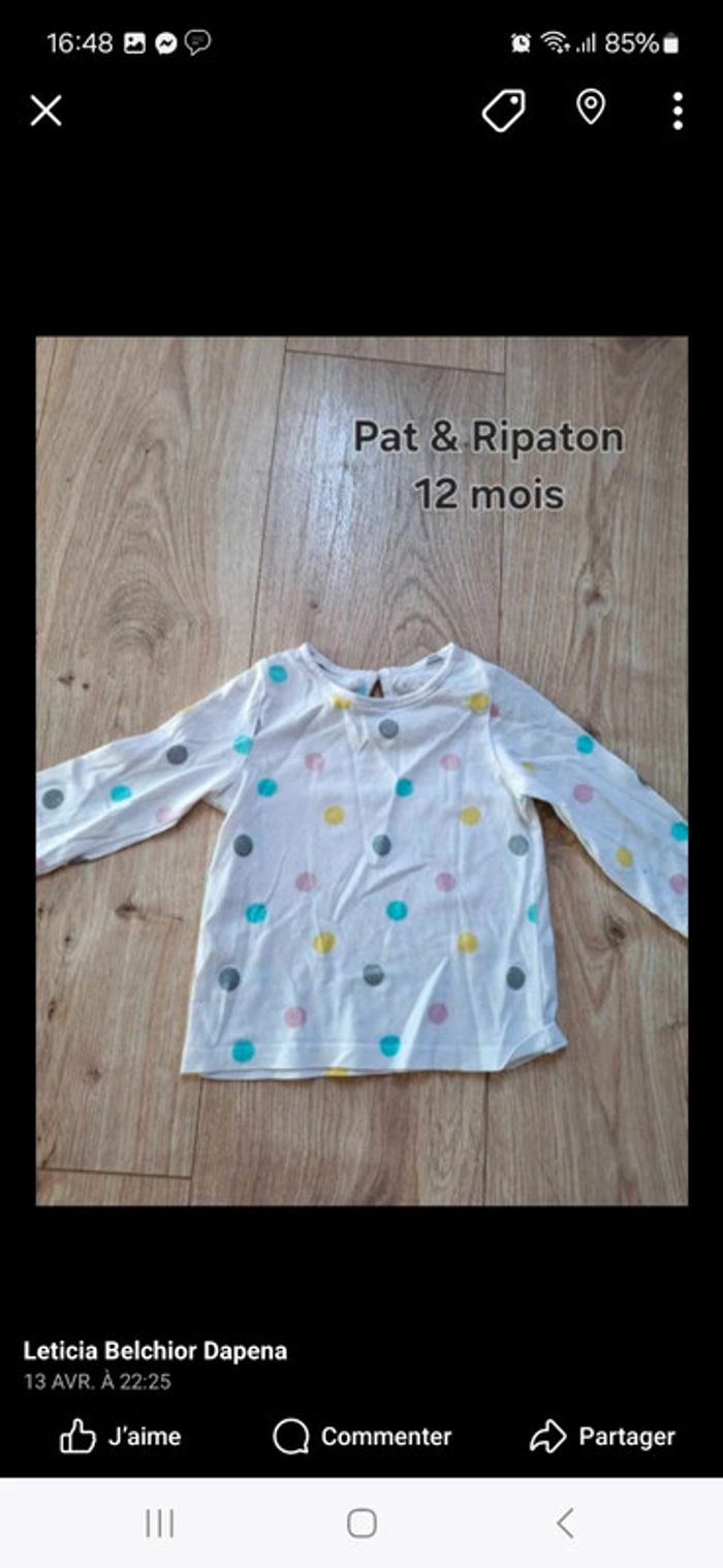 Tshirt manche longue