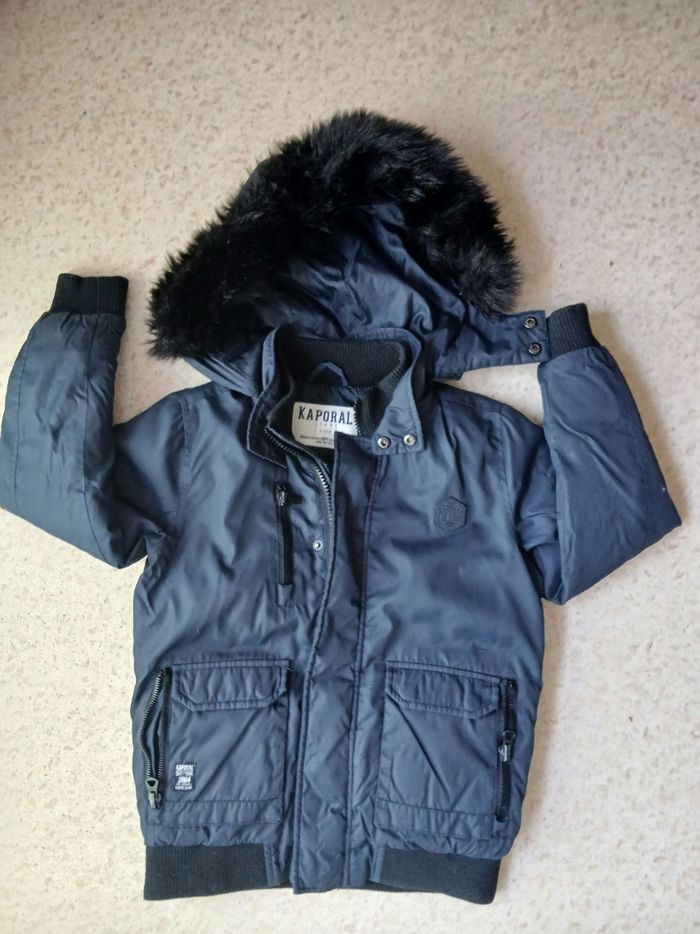 Blouson marine Kaporal  10 ans