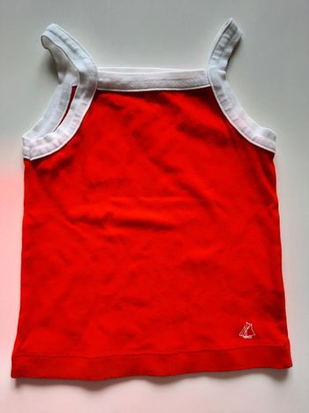 Débardeur petit bateau 4 ans