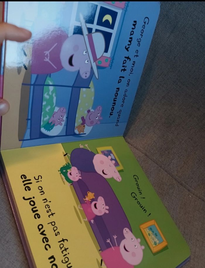 Livre cartonné Peppa pig ma mamy - photo numéro 5