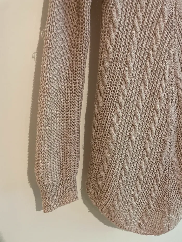 Jolie pull rose Made In Italy taille S - 36 très bon état - photo numéro 2