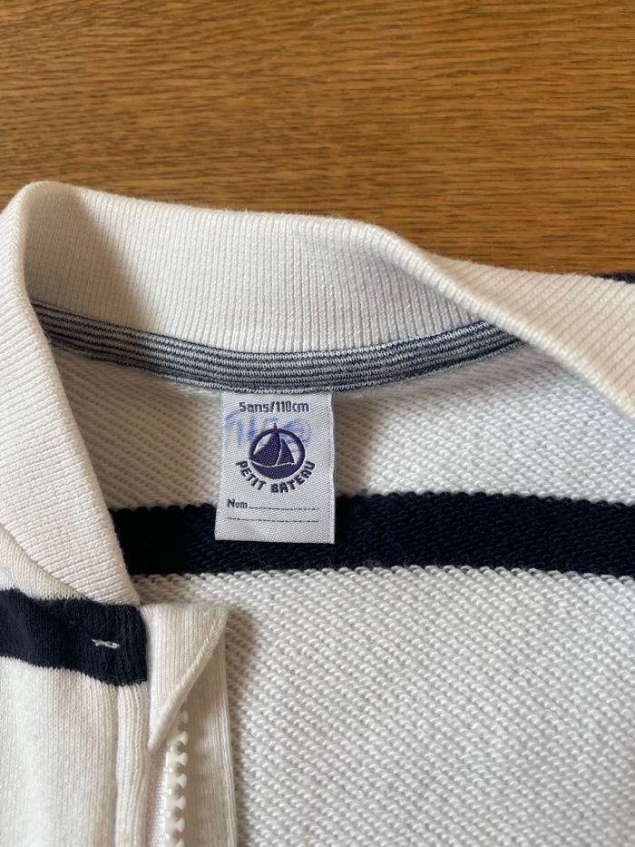 Gilet Petit Bateau, taille 5ans - photo numéro 2