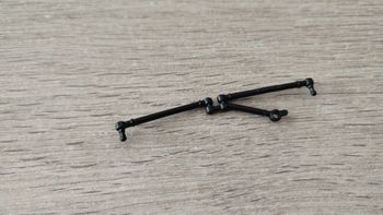 Axe roue avant pièce détachée miniature Bburago Burago Chevrolet Corvette 1957 1/18 1/18e 1/18ème #D