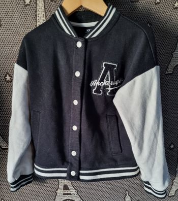 Veste style campus américain 6ans mixte