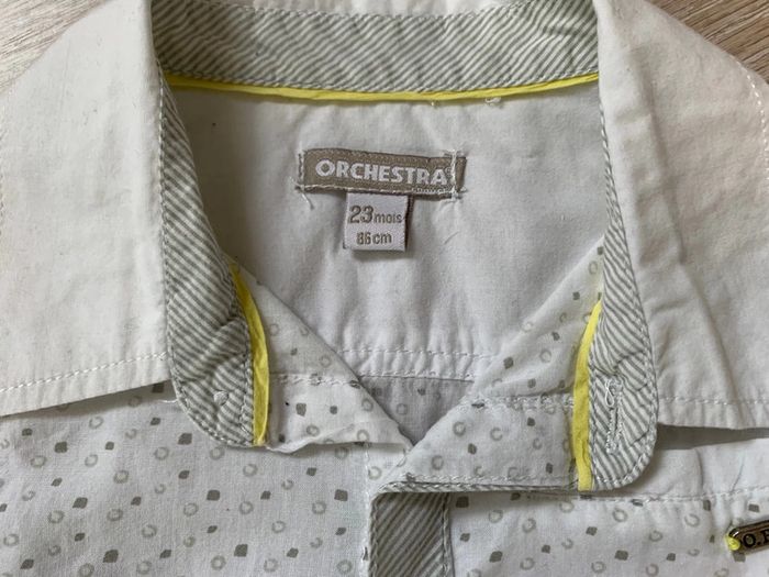 Chemise bébé garçon 23 mois orchestra - photo numéro 3