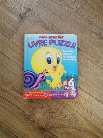 Livre titi 6 puzzles 6 pièces