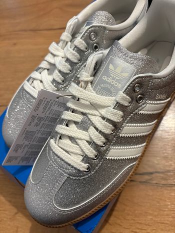 Adidas samba grise à paillette 