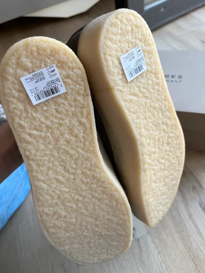 Clarks Wallabee Dark Green Nub Taille 42,5 - photo numéro 4