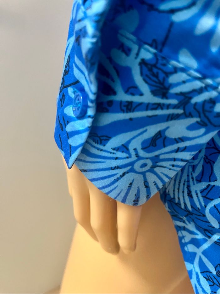 Chemise ML turquoise - photo numéro 7