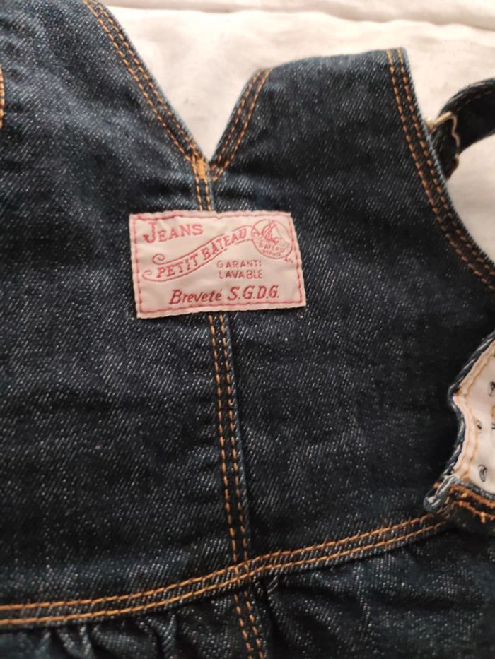 Robe salopette petit bateau 18 mois - photo numéro 4