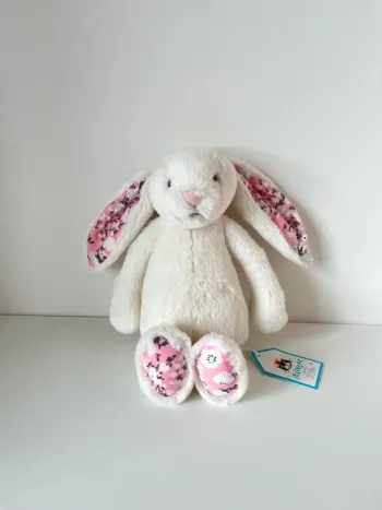 Small cream cherry bunny