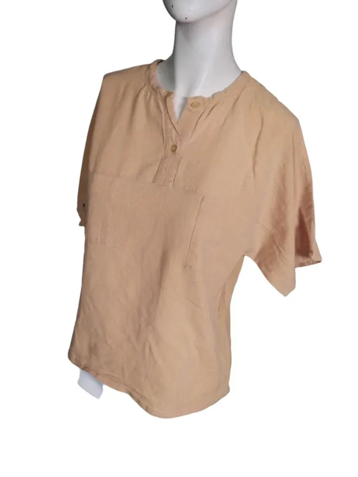Top blouse tee shirt vintage printemps été retro