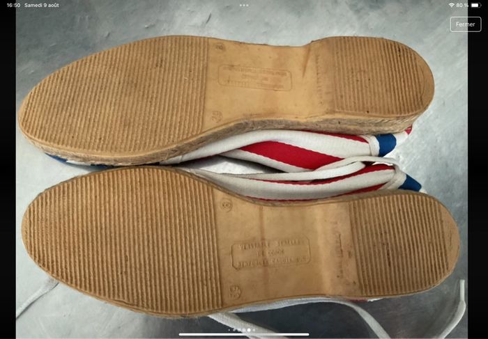 Espadrilles avec lacets Etchandy made in France - photo numéro 6