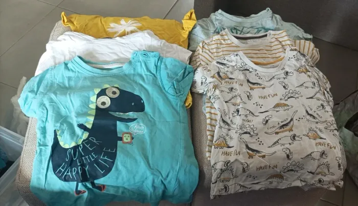 T-shirts manches courtes 24 mois
