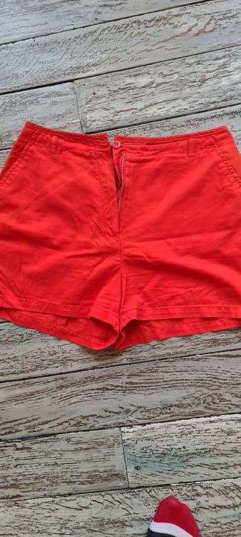Short promo orange forme cargo taille 38