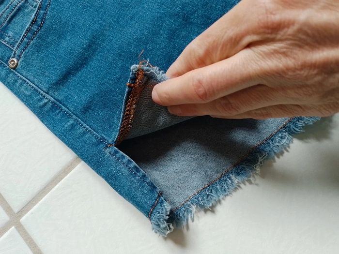 Short femme simili jeans - photo numéro 10
