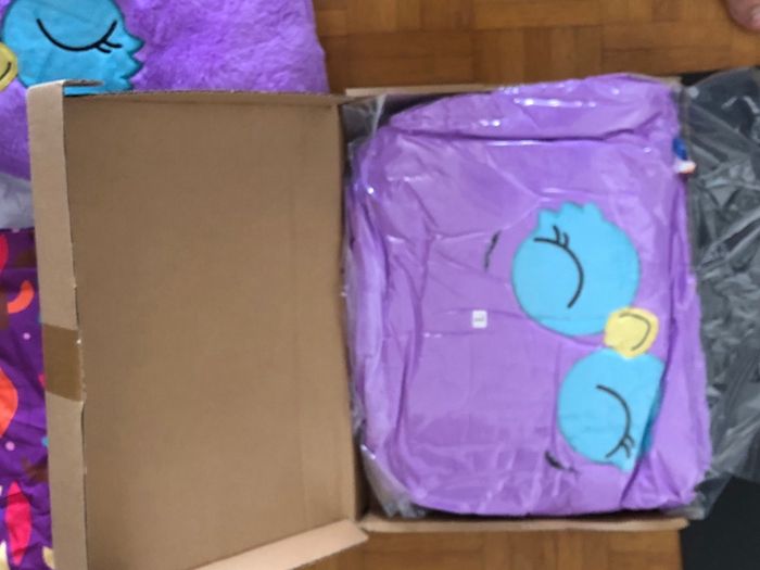 Sac de couchage peluche enfant - photo numéro 3