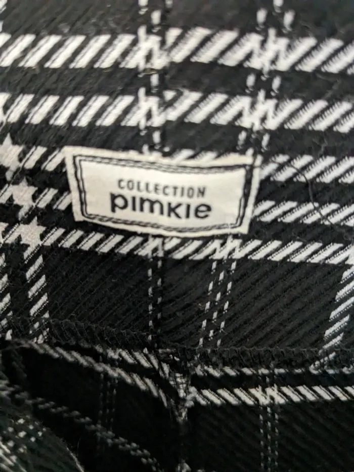 Mini-short épais Pimkie Collection - Noir/blanc - photo numéro 3