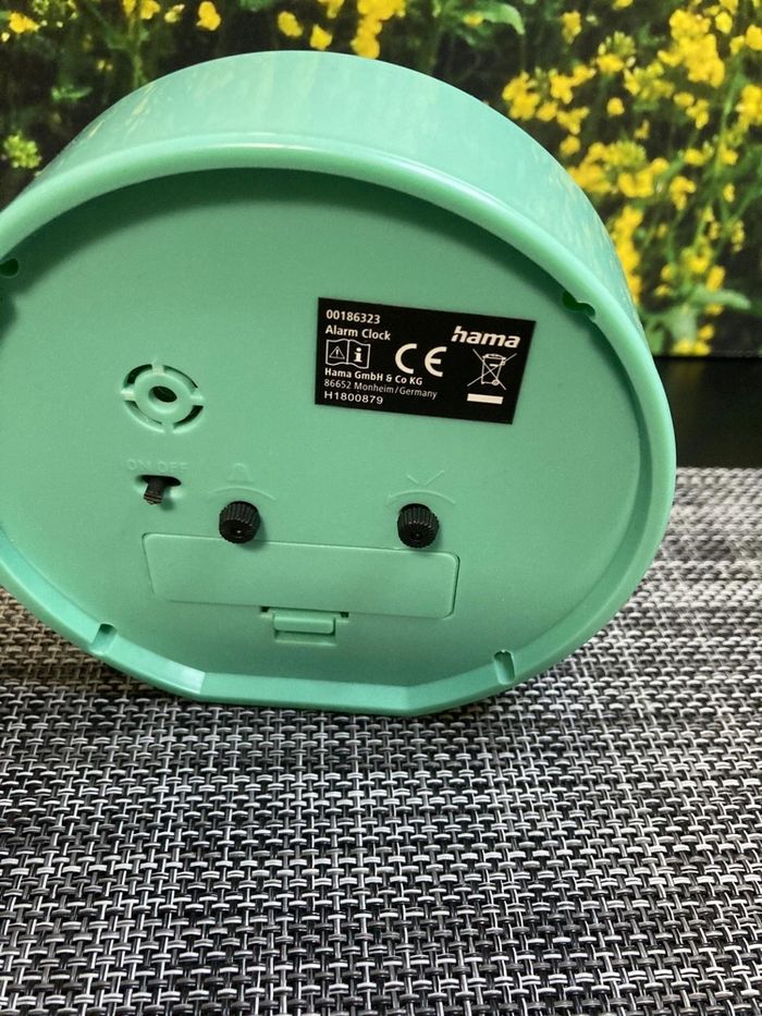 Réveil rétro Hama – design coloré, silencieux - photo numéro 3