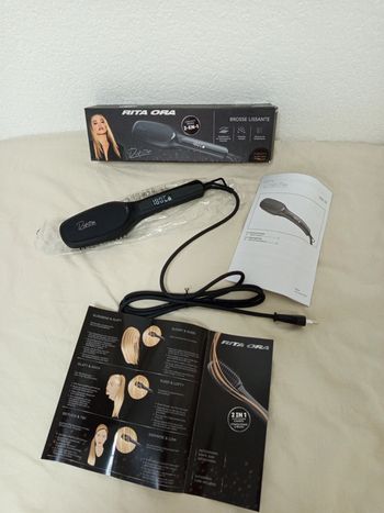 Brosse lissante 2 en 1 lisseur & brosse neuve
