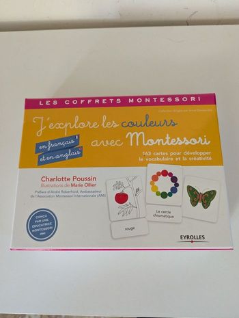 J'explore les couleurs en français et en anglais montessori