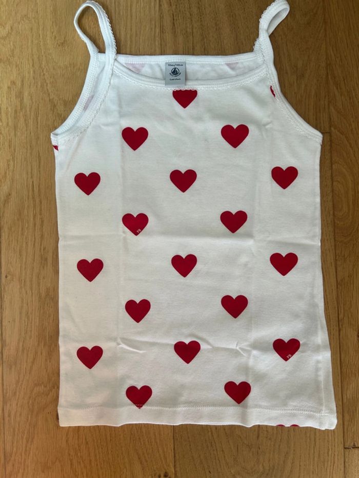 Débardeur cœur Petit bateau 10 ans