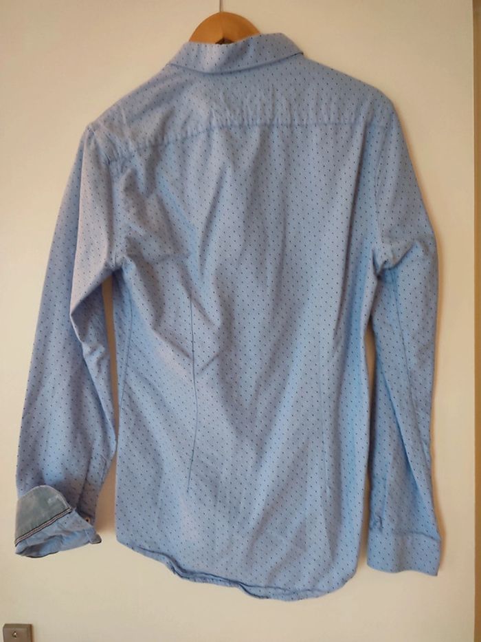 Chemise à pois Zara coupe slim fit - photo numéro 4
