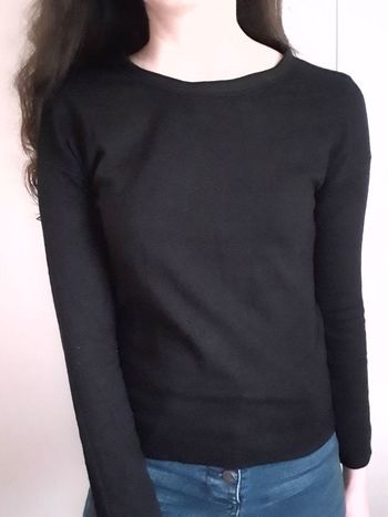 Pull fin noir Morgan XS